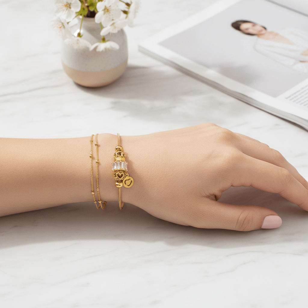 Illustration pour l'article : Bracelets cordon pour femme : pourquoi les adopter ce printemps 2024 ?