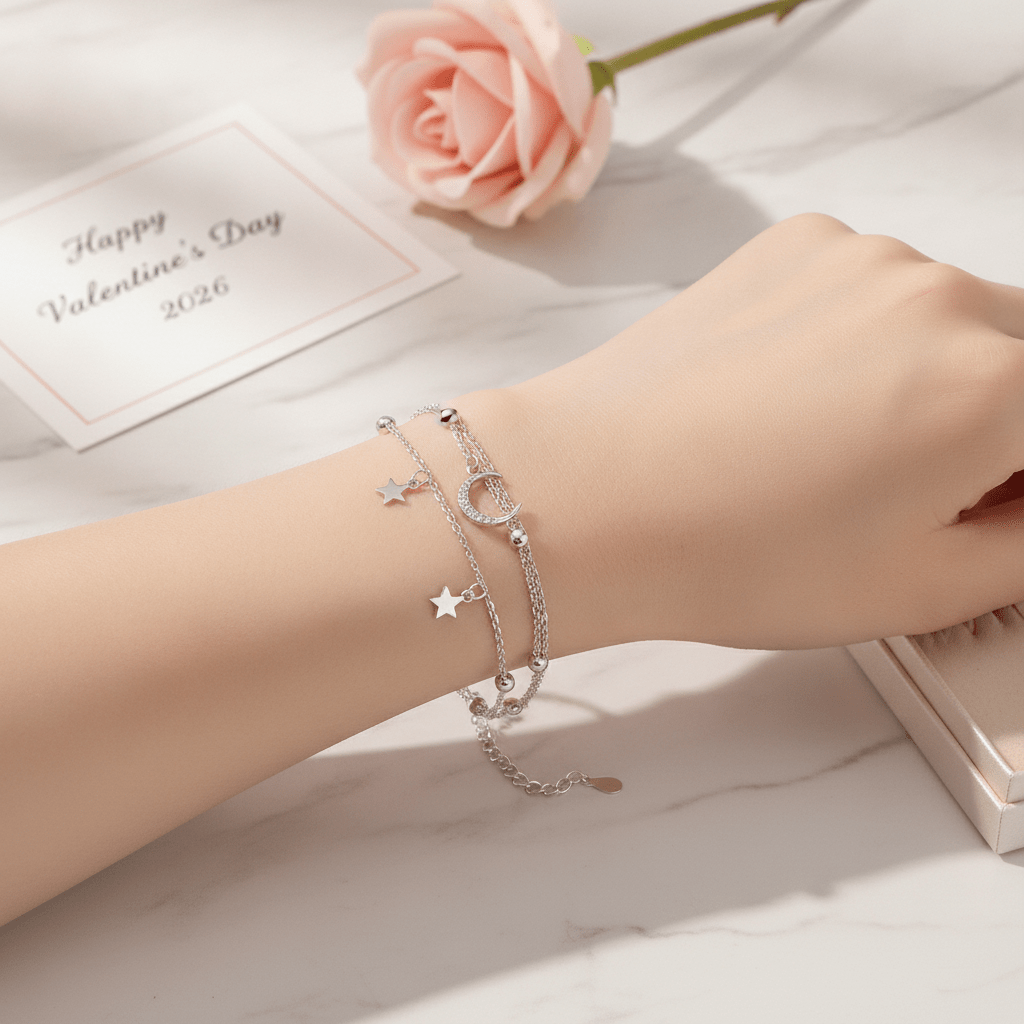 Illustration pour l'article : Guide d'achat : bracelets couple pour la Saint-Valentin 2026