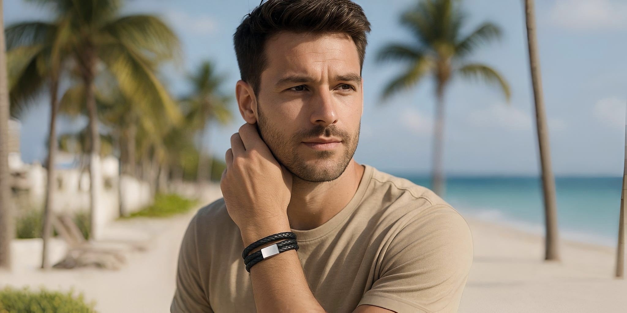 Bracelets en Simili Vegan pour Homme - La Boutique du Bracelet
