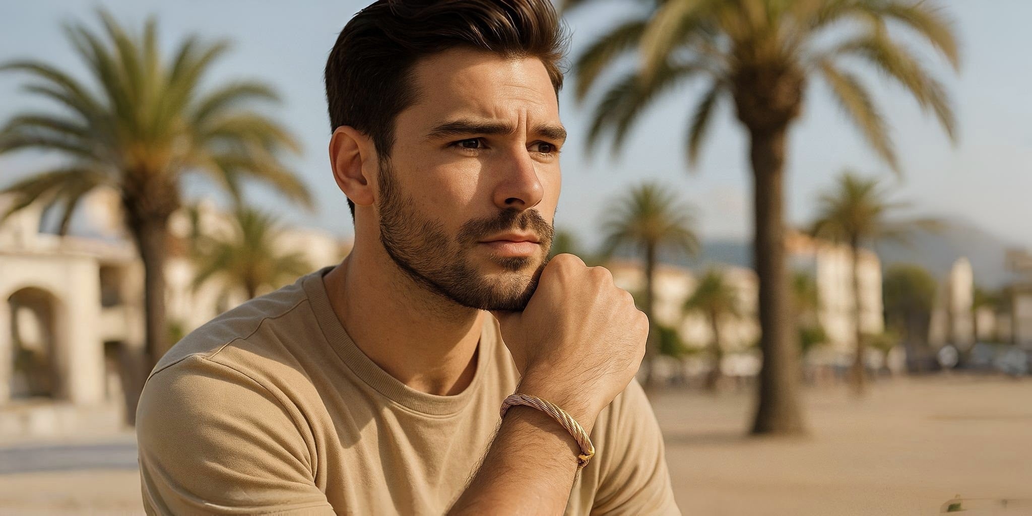 Bracelets Plaqué Or pour Homme - La Boutique du Bracelet