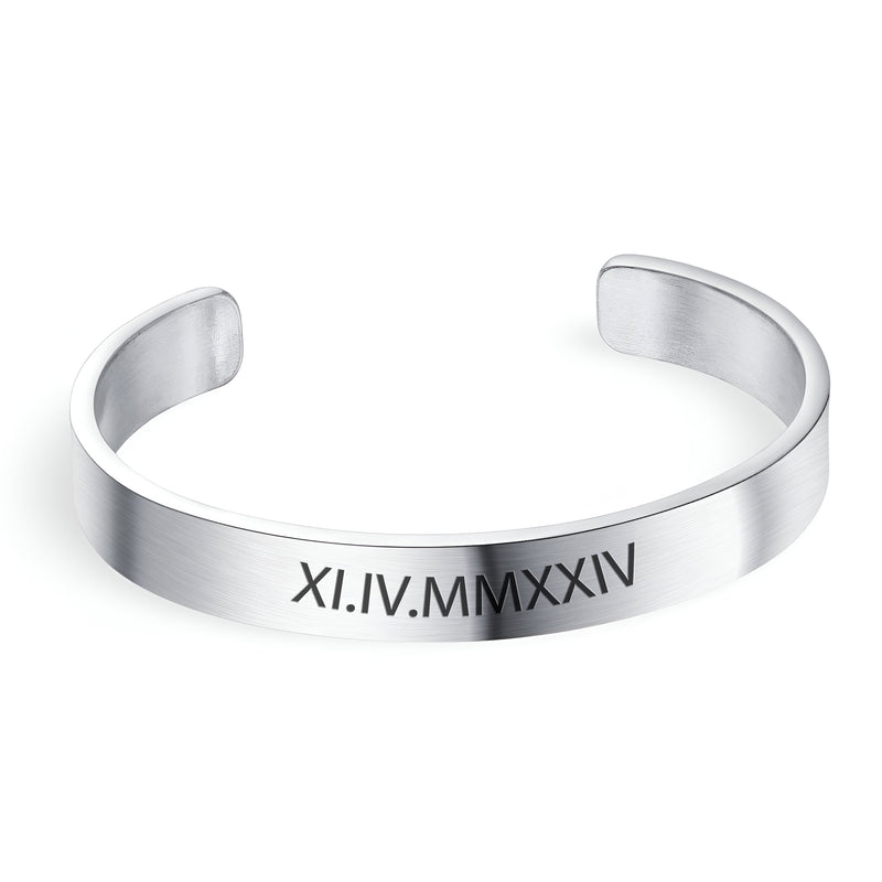 Vista previa de la personalización del brazalete modelo Rowan