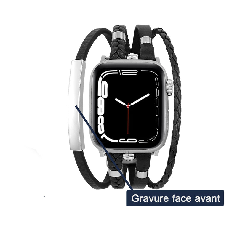 Eksempel på tilpasning af armbåndsmodellen Héraclès