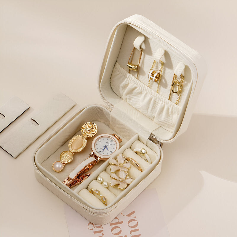 Caja de joyas portátil, modelo Oria