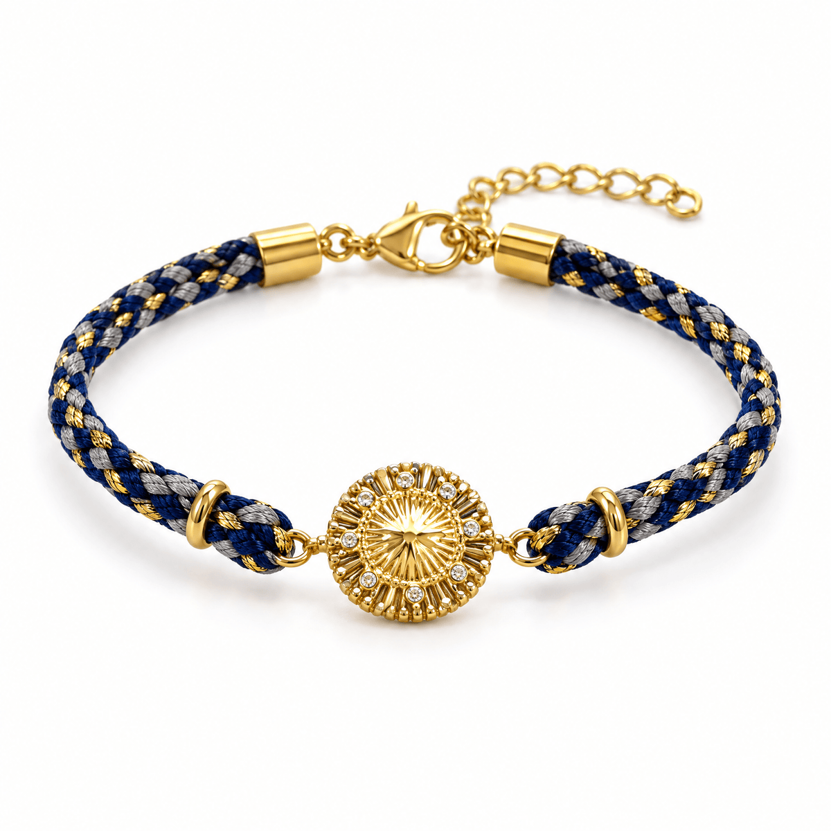 Bracelet Alira Style 1 posé de face sur fond blanc