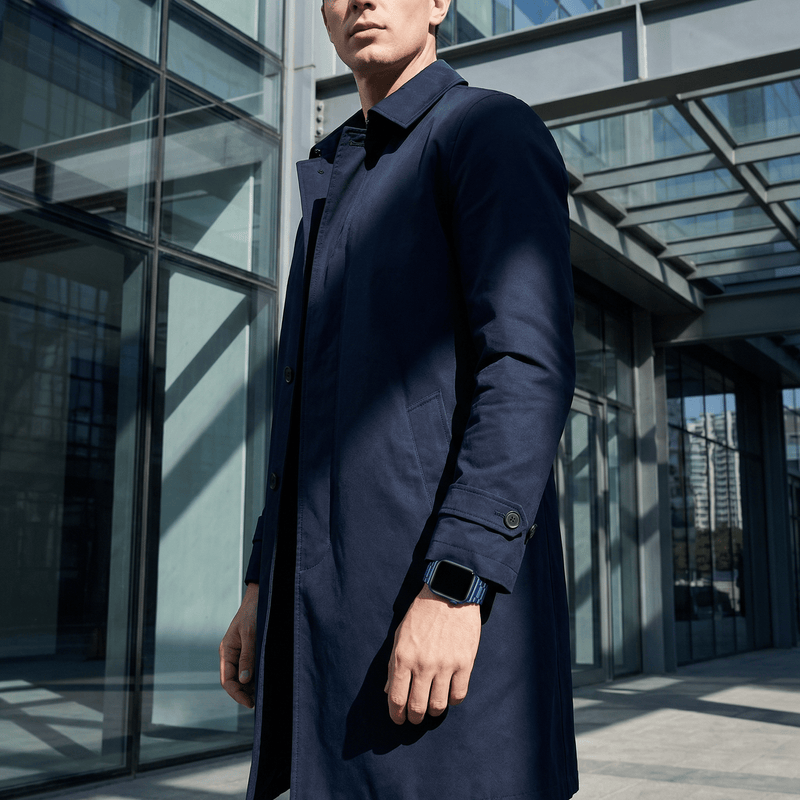 Apple Watch-armbånd i rustfrit stål til herre, model Kino