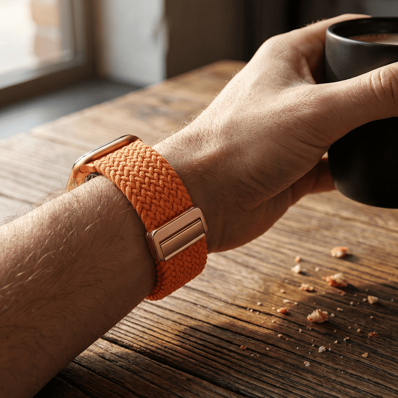 Bracelet Apple Watch, en nylon, mixte, modèle Xylon