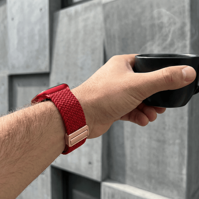 Bracelet Apple Watch, en nylon, mixte, modèle Xylon