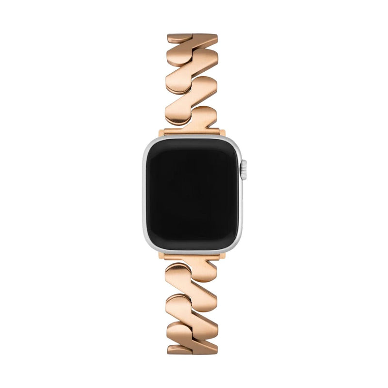 Bracelet Apple Watch moderne, pour femme, acier spirale tendance, modèle Azia - La Boutique du Bracelet