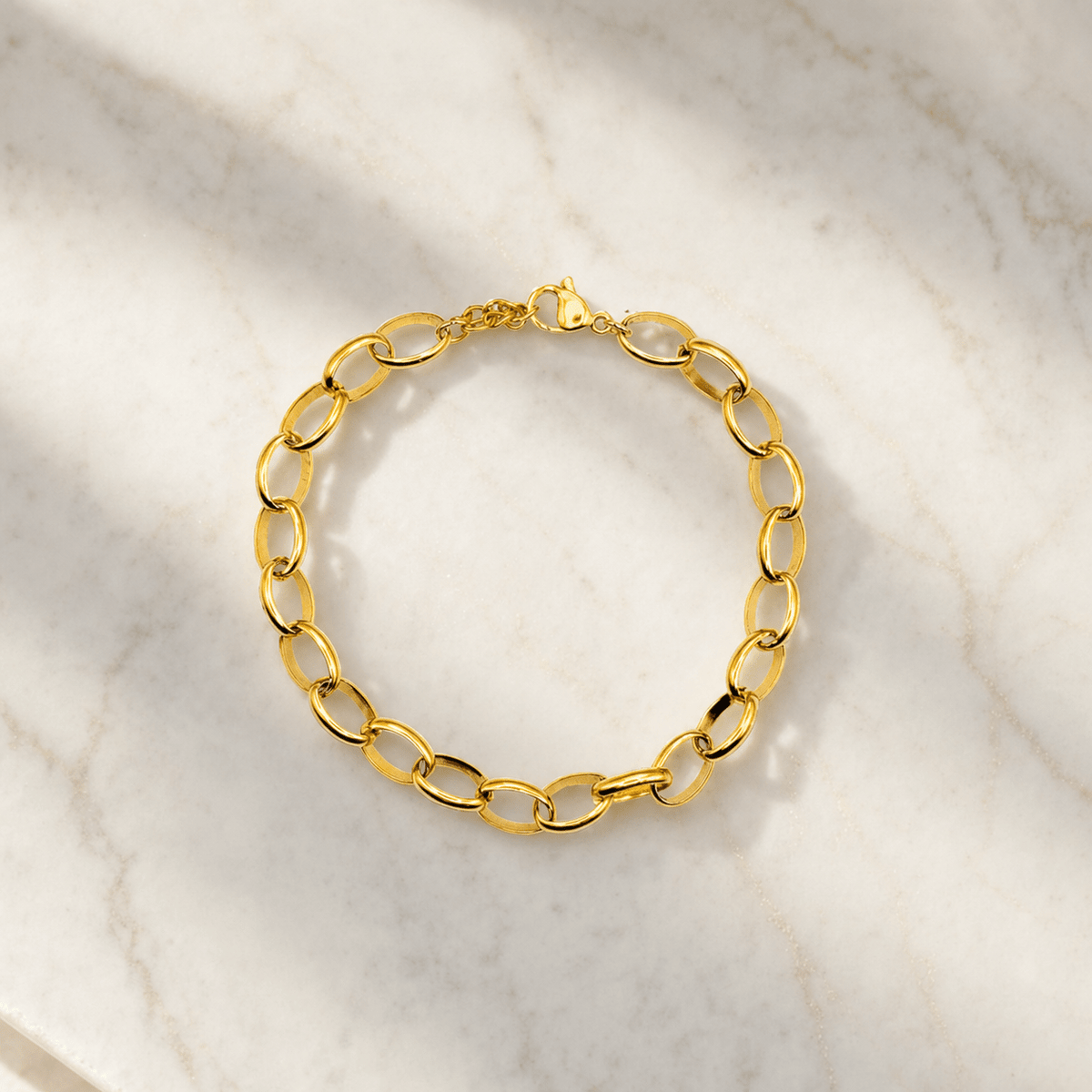 Personalisierbares Kettenarmband, Modell Glammy