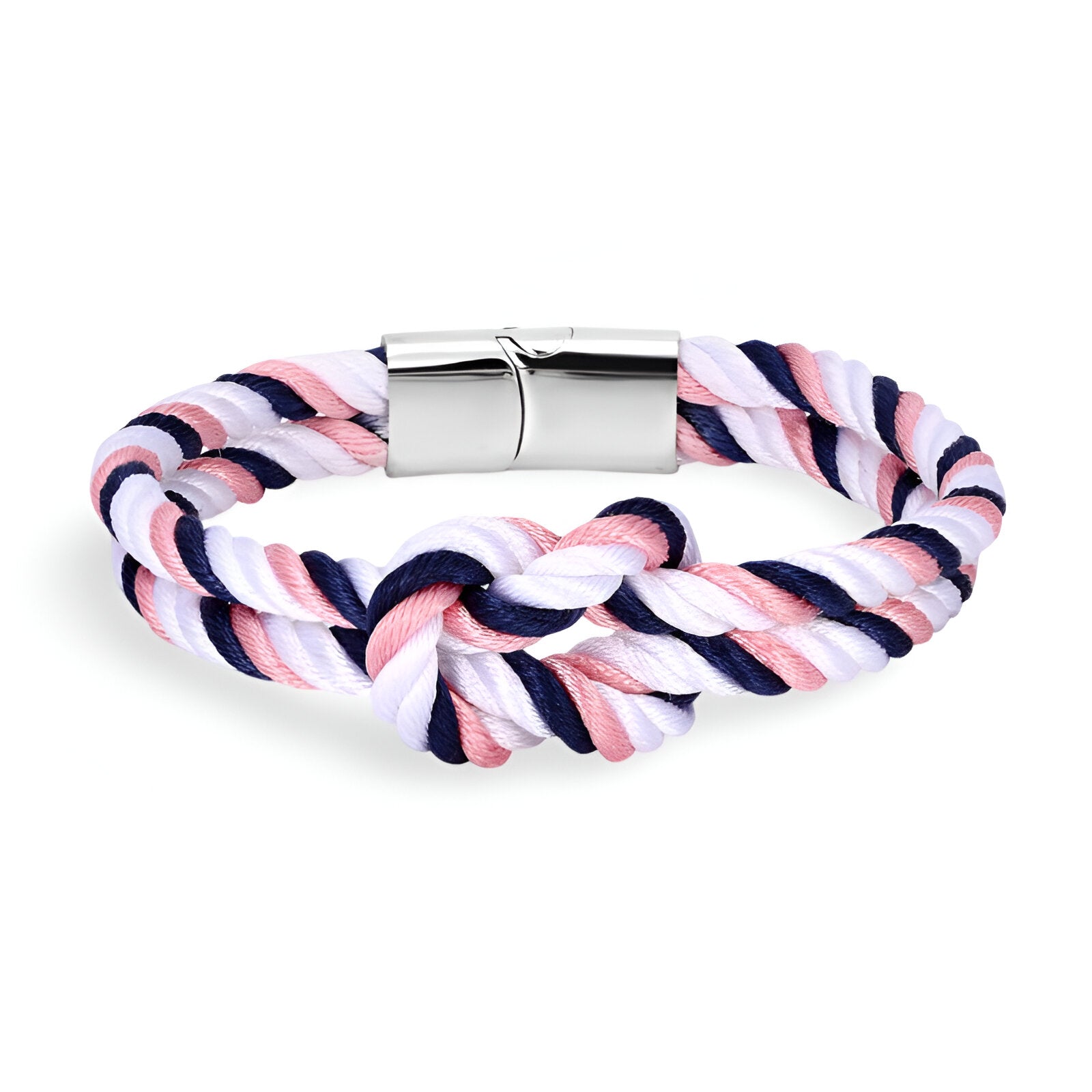 Bracelet cordon, noeud, doux et épais, modèle Timéo - La Boutique du Bracelet
