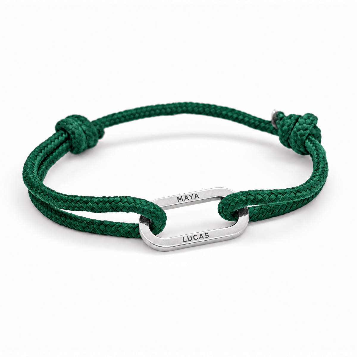 Milor Vert foncé et argent — MAYA / LUCAS