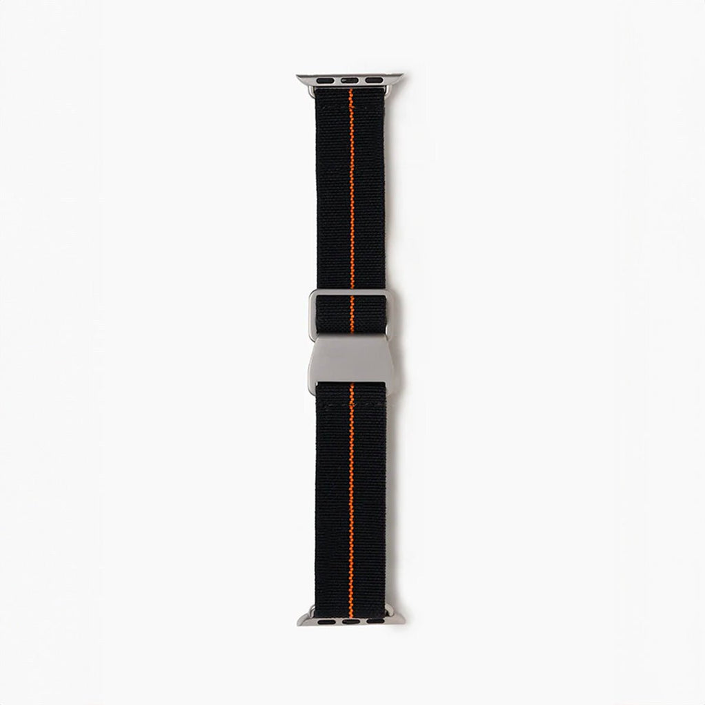 Bracelet de montre connectée, Apple Watch, bracelet parachute, en nylon, boucle technique, modèle Arès - La Boutique du Bracelet