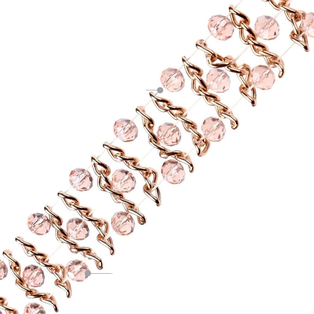 Bracelet de montre connectée, Apple Watch, en perles de cristal, pour femme, modèle Crisis - La Boutique du Bracelet