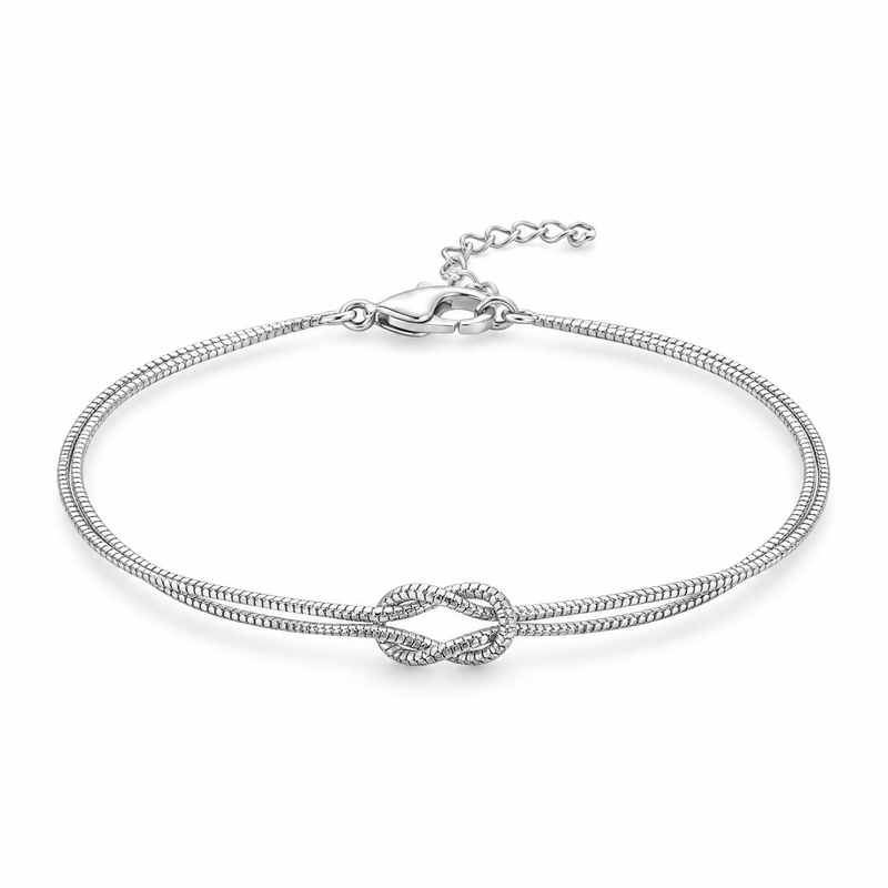 Sarai — Argent / 14+5 cm — packshot studio V1 validé