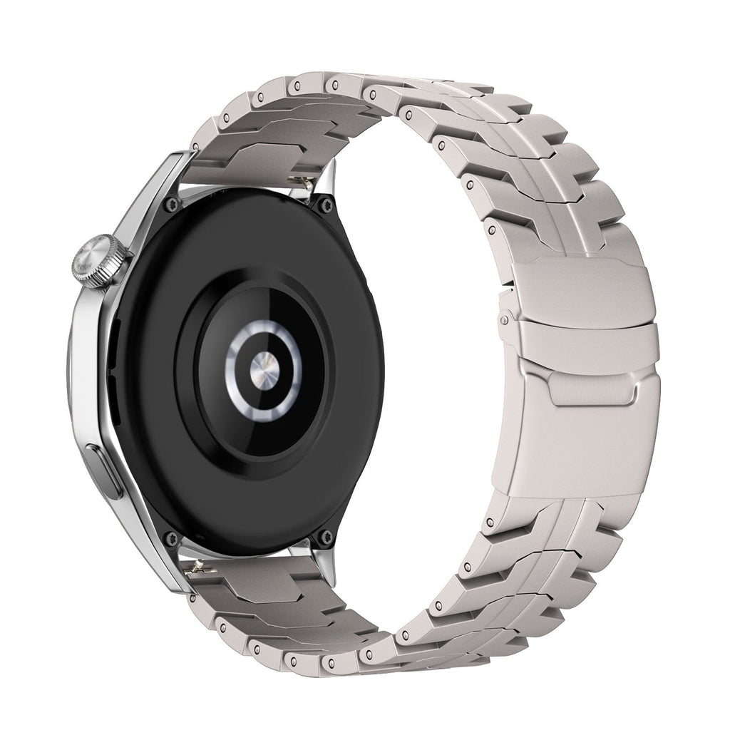 Bracelet en métal renforcé haute technologie, pour montre connectée, fermoir papillon, pour Huawei Watch, modèle Burd - La Boutique du Bracelet