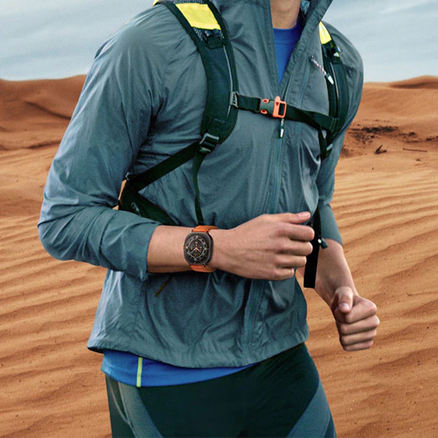 Bracelet en nylon sport aventure, incassable, pour montre connectée, pour Samsung Galaxy Watch Ultra, modèle Lixo - La Boutique du Bracelet