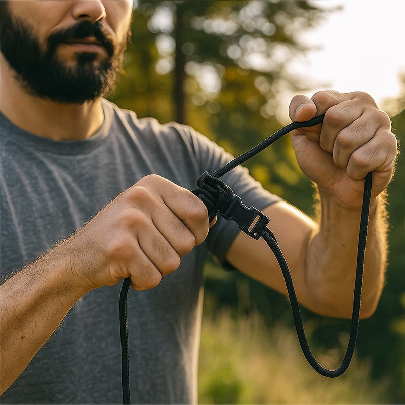 Bracelet en paracorde multifonction, bracelet de survie pour randonnée et aventure, corde déployable, modèle Simio - La Boutique du Bracelet