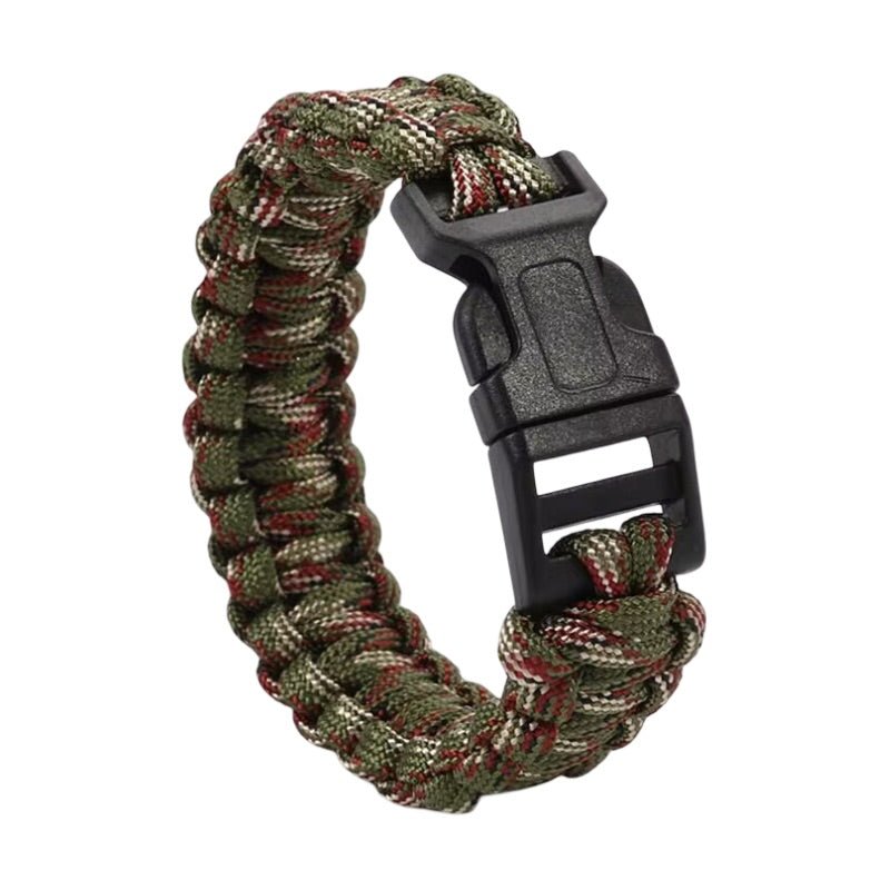 Bracelet en paracorde multifonction, bracelet de survie pour randonnée et aventure, corde déployable, modèle Simio - La Boutique du Bracelet