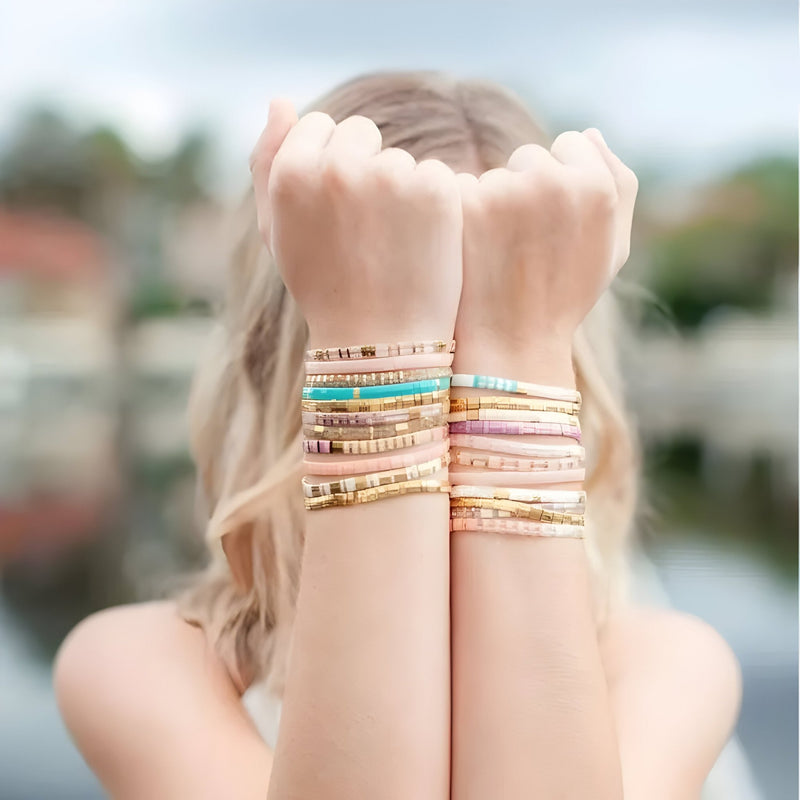 Pulsera de perlas japonesas para mujer, modelo Keiko