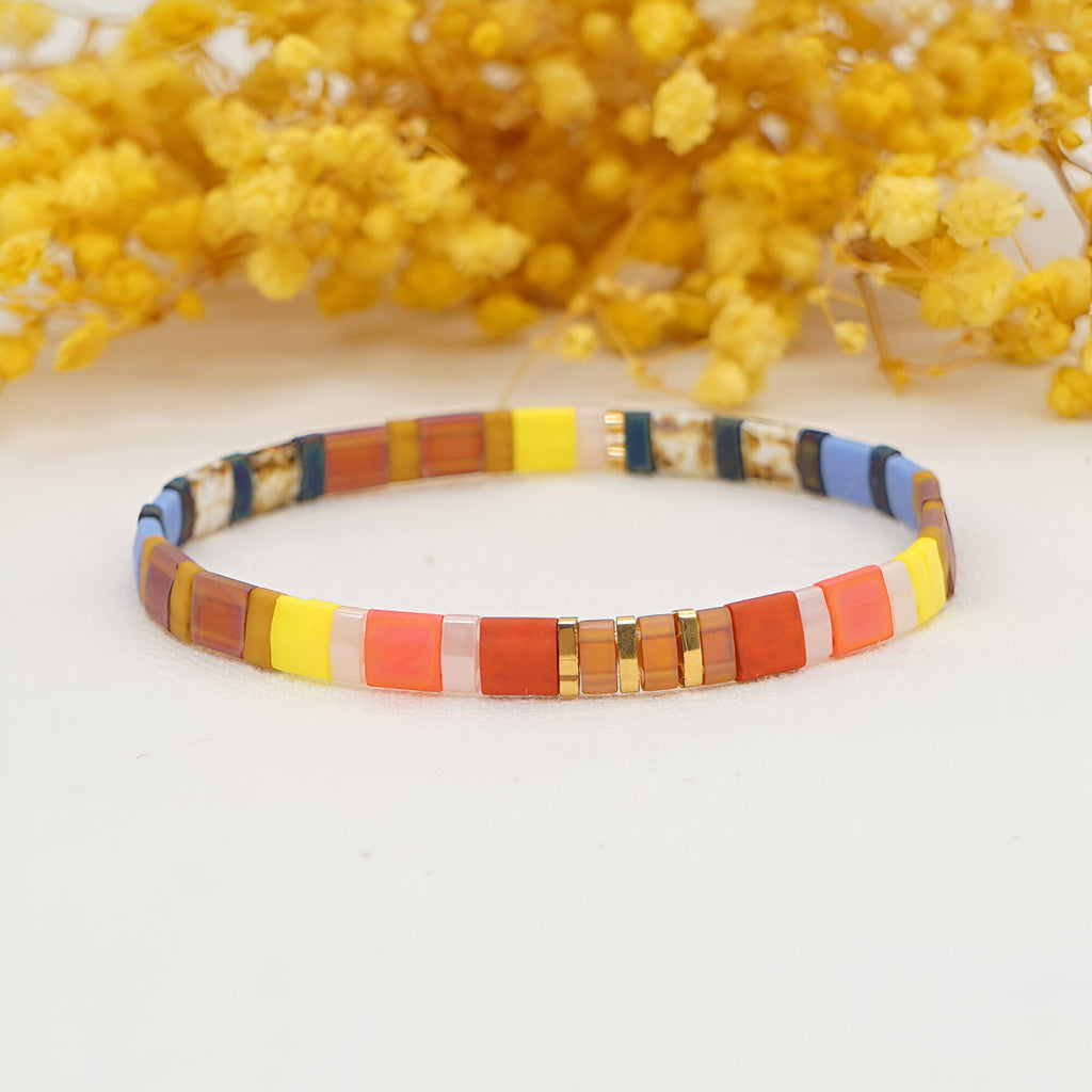 Bracelet en perles du Japon, pour femme, modèle Sakura - La Boutique du Bracelet