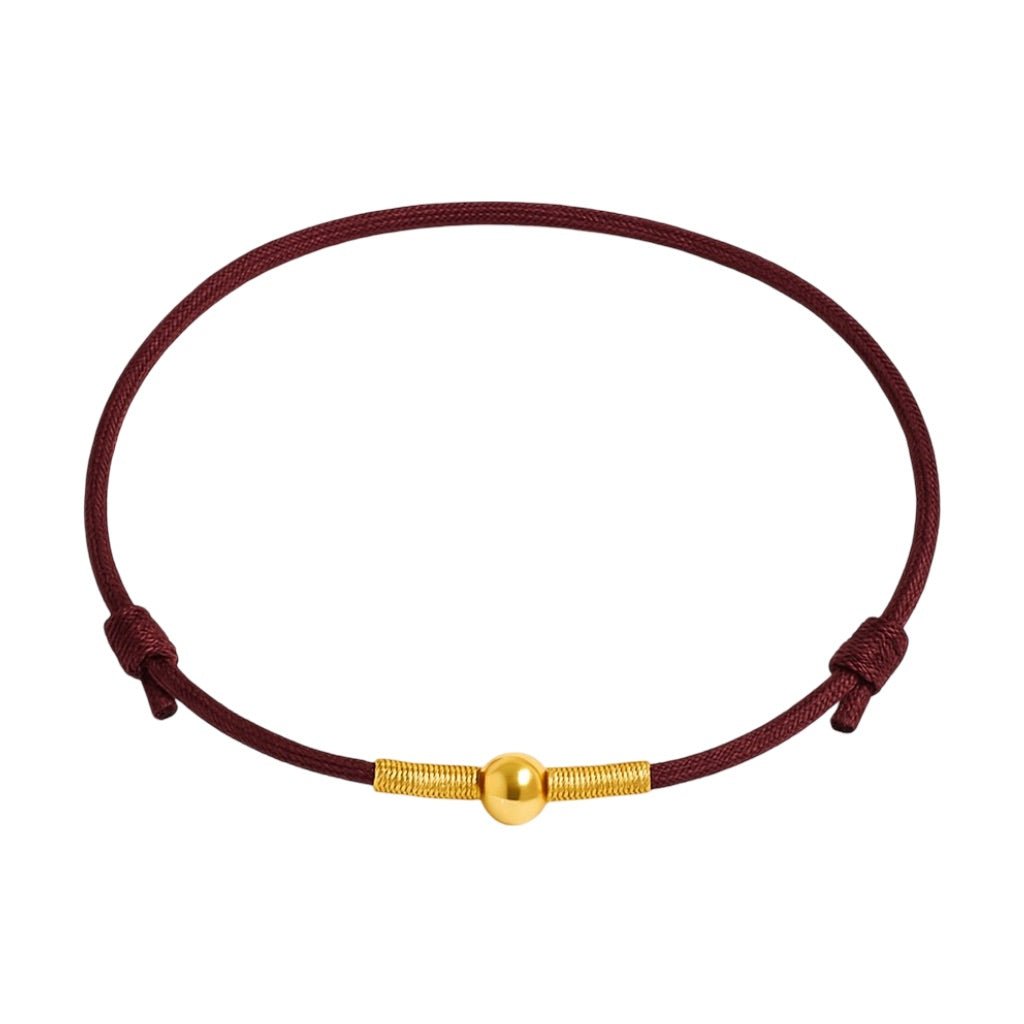 Bracelet porte - bonheur, en nylon fil rouge, apporte protection, chance et amour, modèle Yita - La Boutique du Bracelet