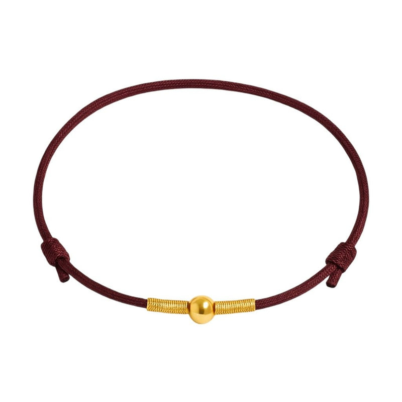 Bracelet porte - bonheur, en nylon fil rouge, apporte protection, chance et amour, modèle Yita - La Boutique du Bracelet