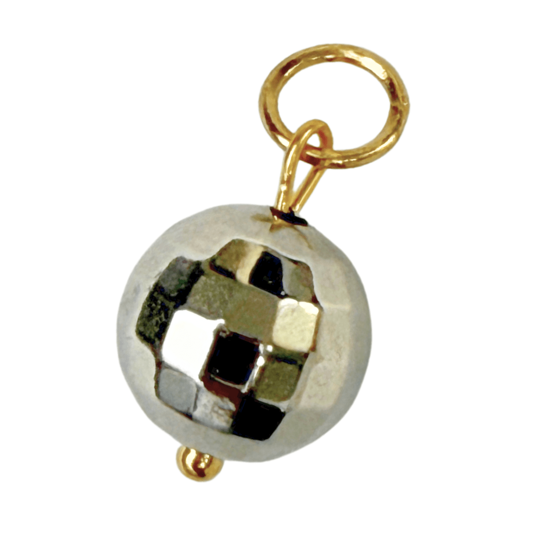 Charm Boule disco, pour bracelet chaîne personnalisable