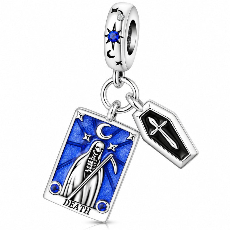 Klassisk charm, tarotkortet Døden, til kvinder, model Fatalys