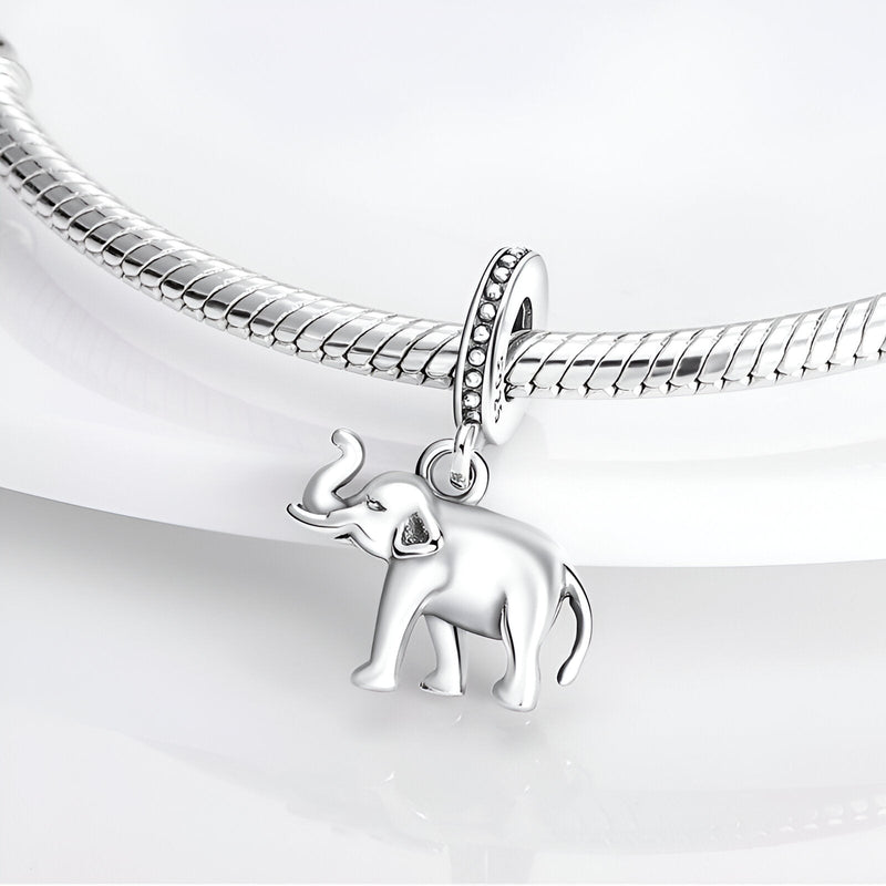 Colgante charm elefante, para mujer, modelo Philomène