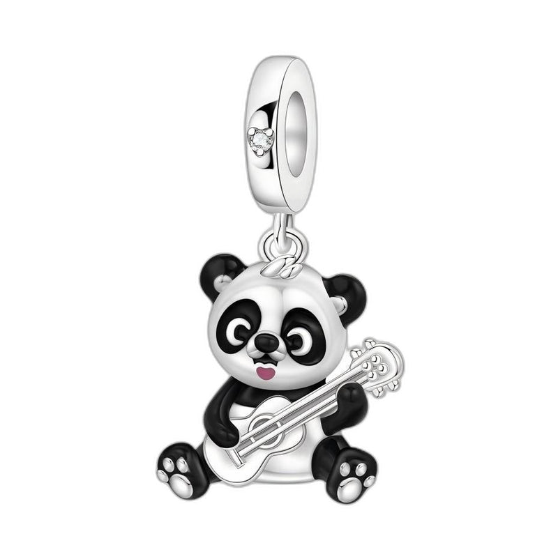 Bedel hanger, schattige panda gitaar, voor dames, model Pandaguitar