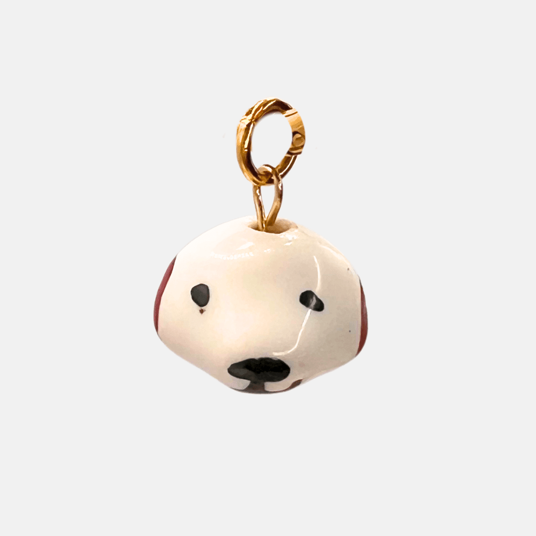 Charm for chain bracelet, Dog Head model
