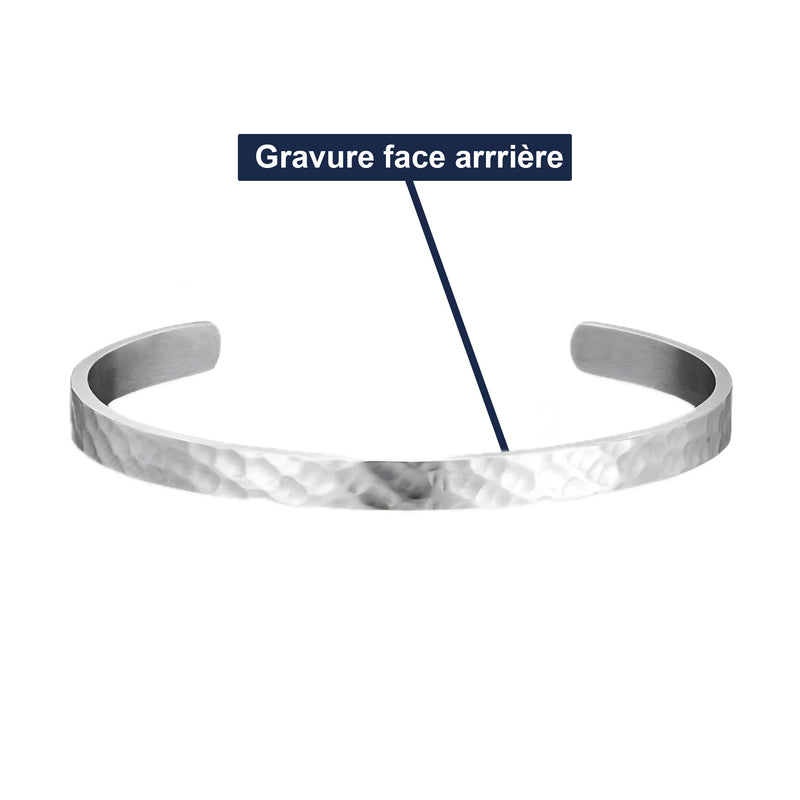 Vista previa de la personalización del brazalete modelo Jasper