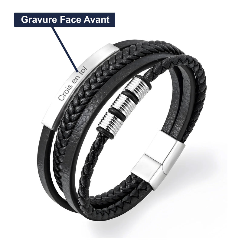 Vista previa de la personalización del brazalete modelo Maxime