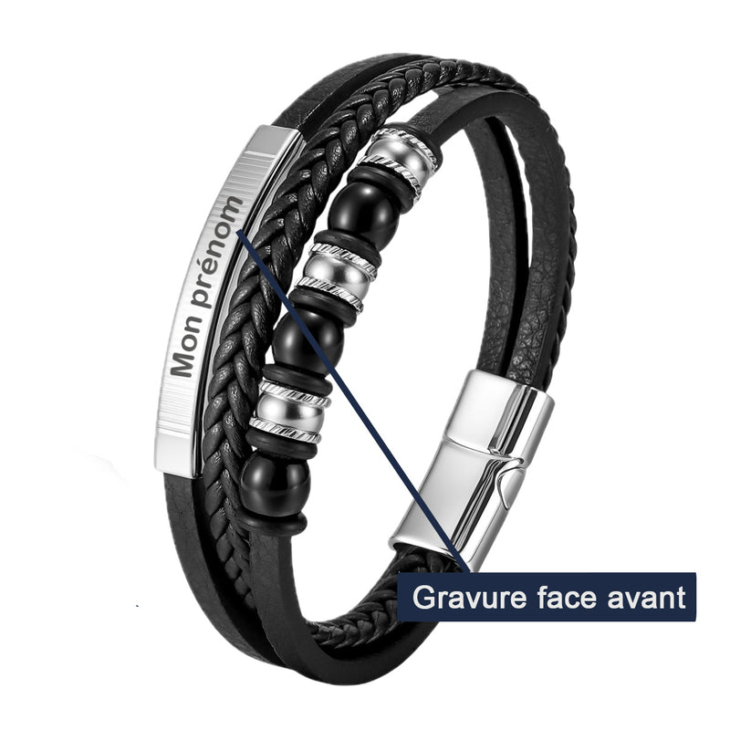 Aperçu de la personnalisation du Bracelet modèle Ourigo