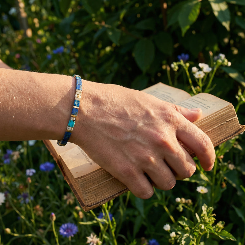 Japanese Beaded Bracelet for Women, Rika Model