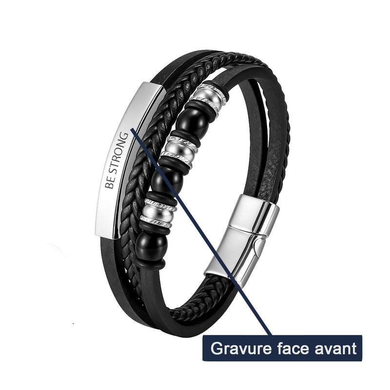 Vorschau der Personalisierung des Armbandmodells Ourigo