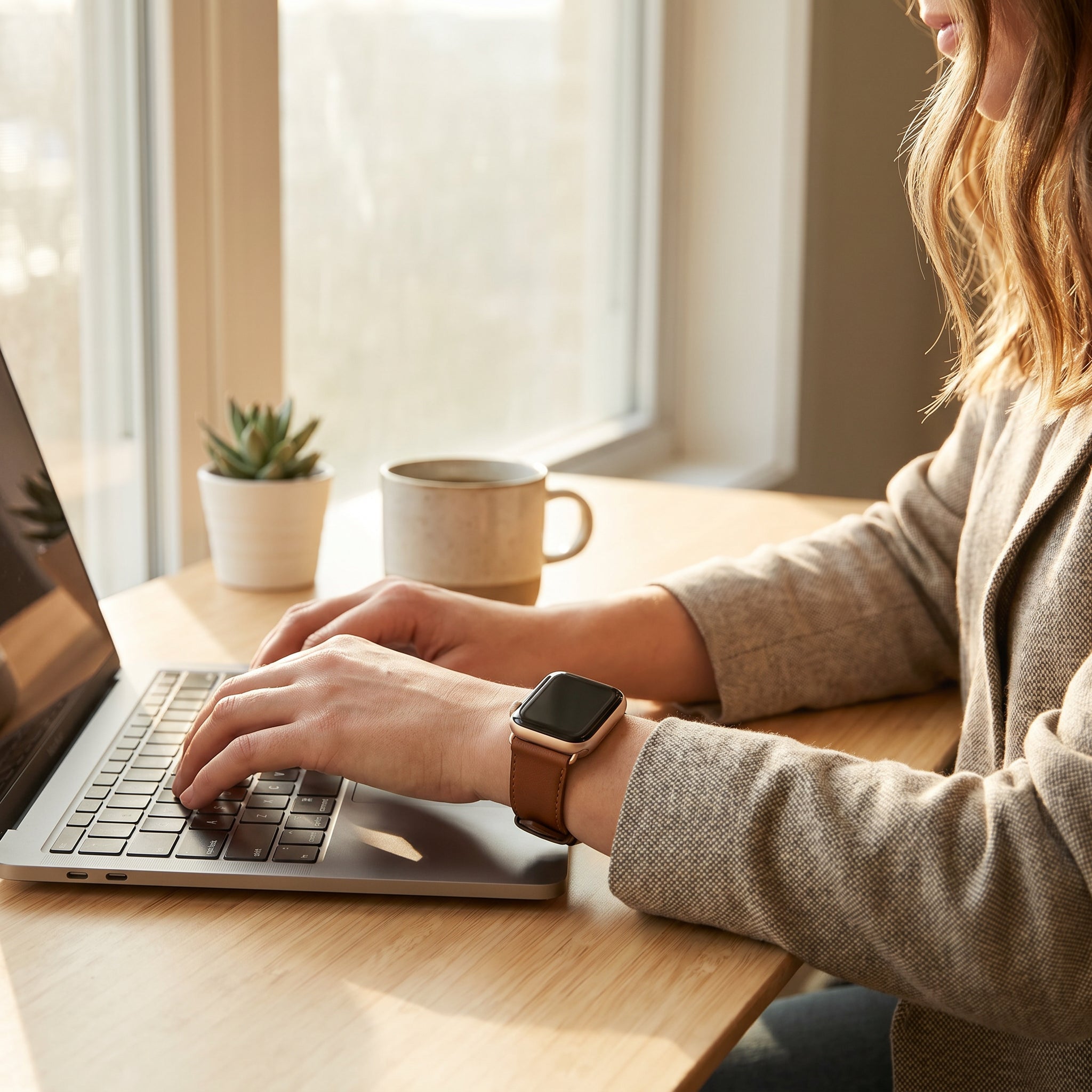 Bracelets au bureau - tenue professionnelle Apple Watch