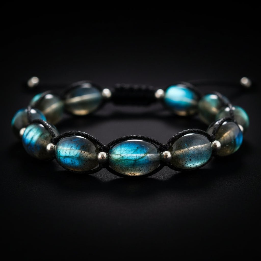 Illustration pour l'article : La labradorite : la pierre de protection par excellence pour votre bracelet