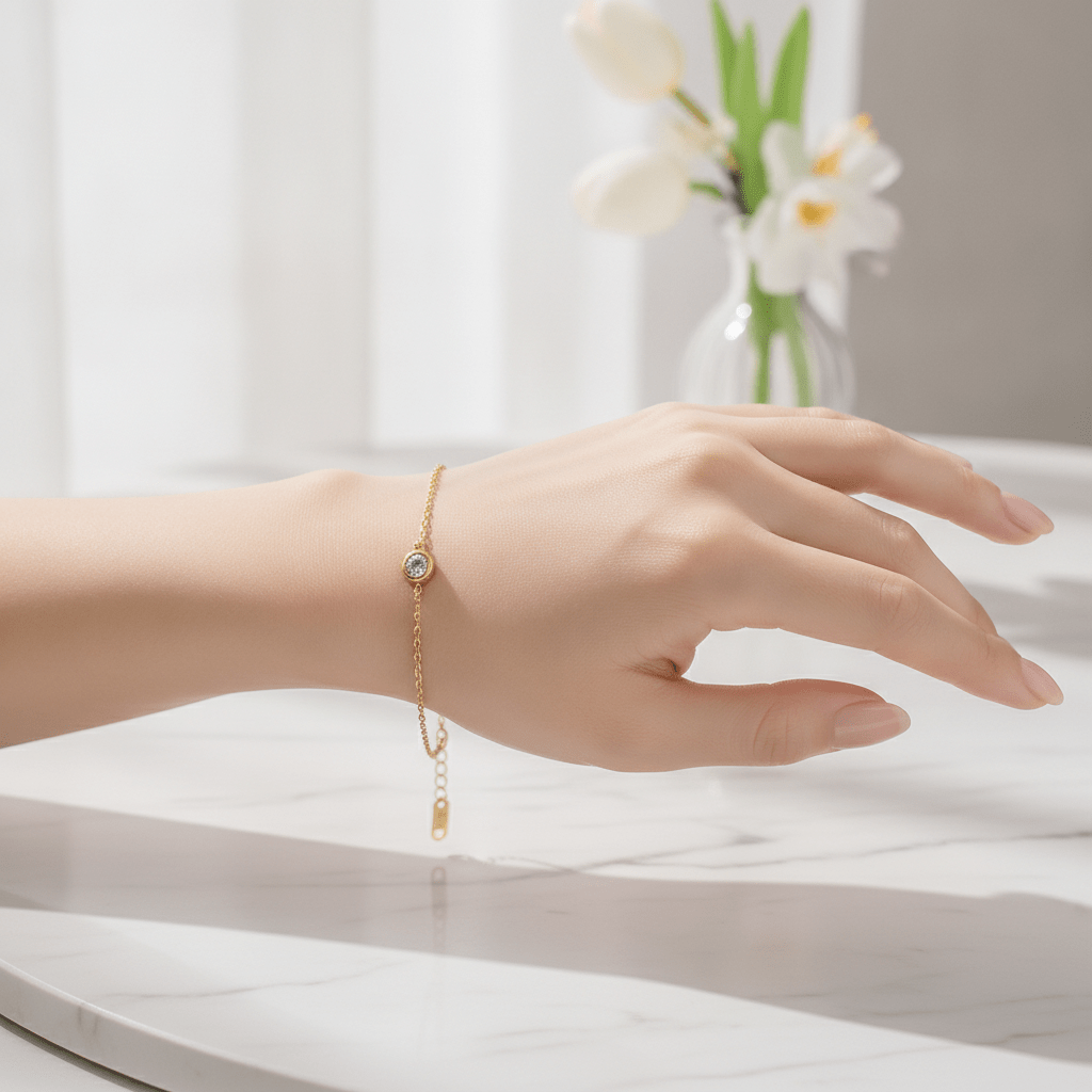 Illustration pour l'article : Les bracelets en cristal pour femme : la tendance printemps 2024