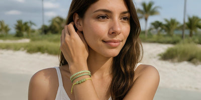 Aventurin-Armbänder für Damen