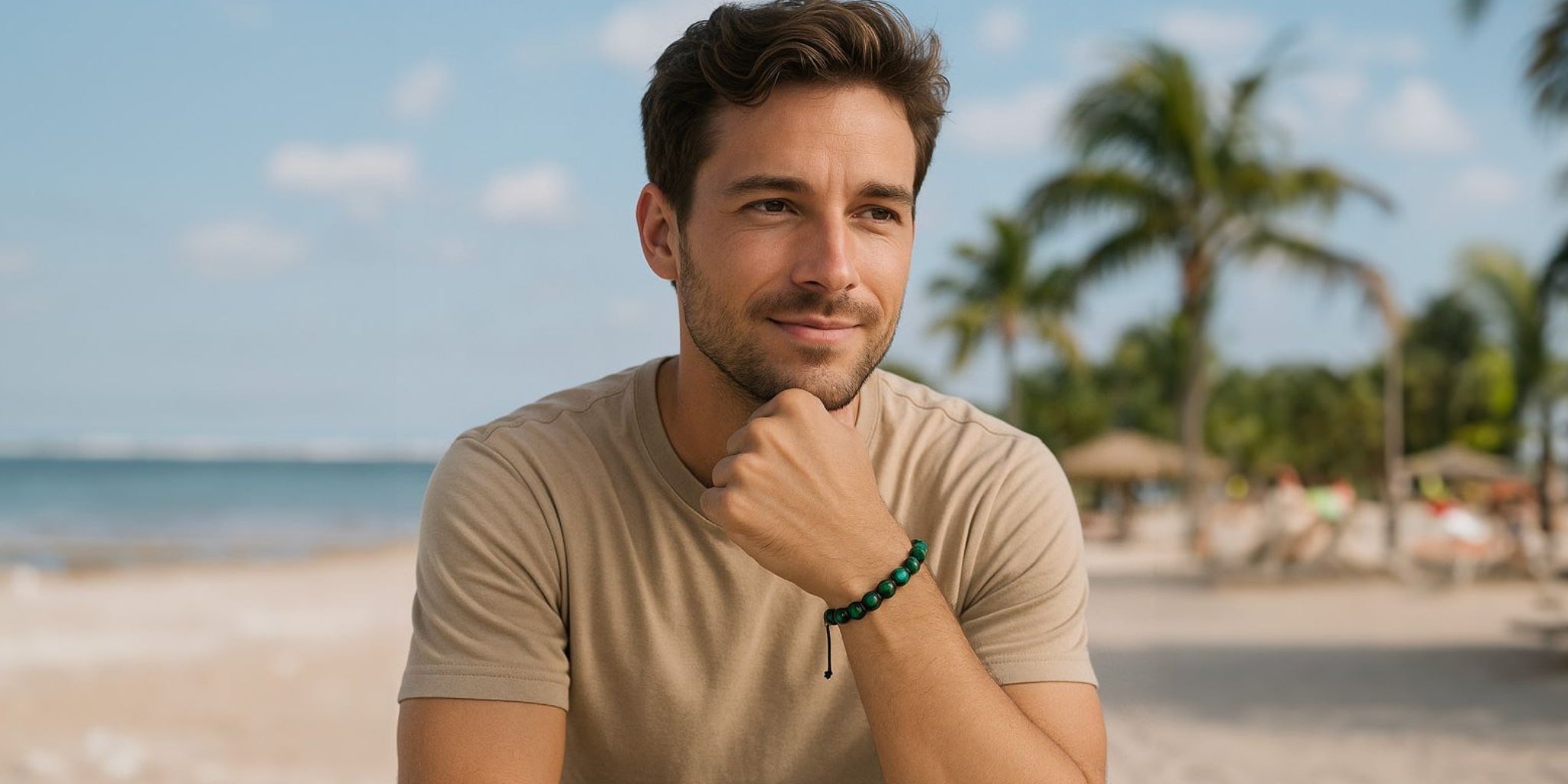 Bracelets en Malachite pour Homme - La Boutique du Bracelet