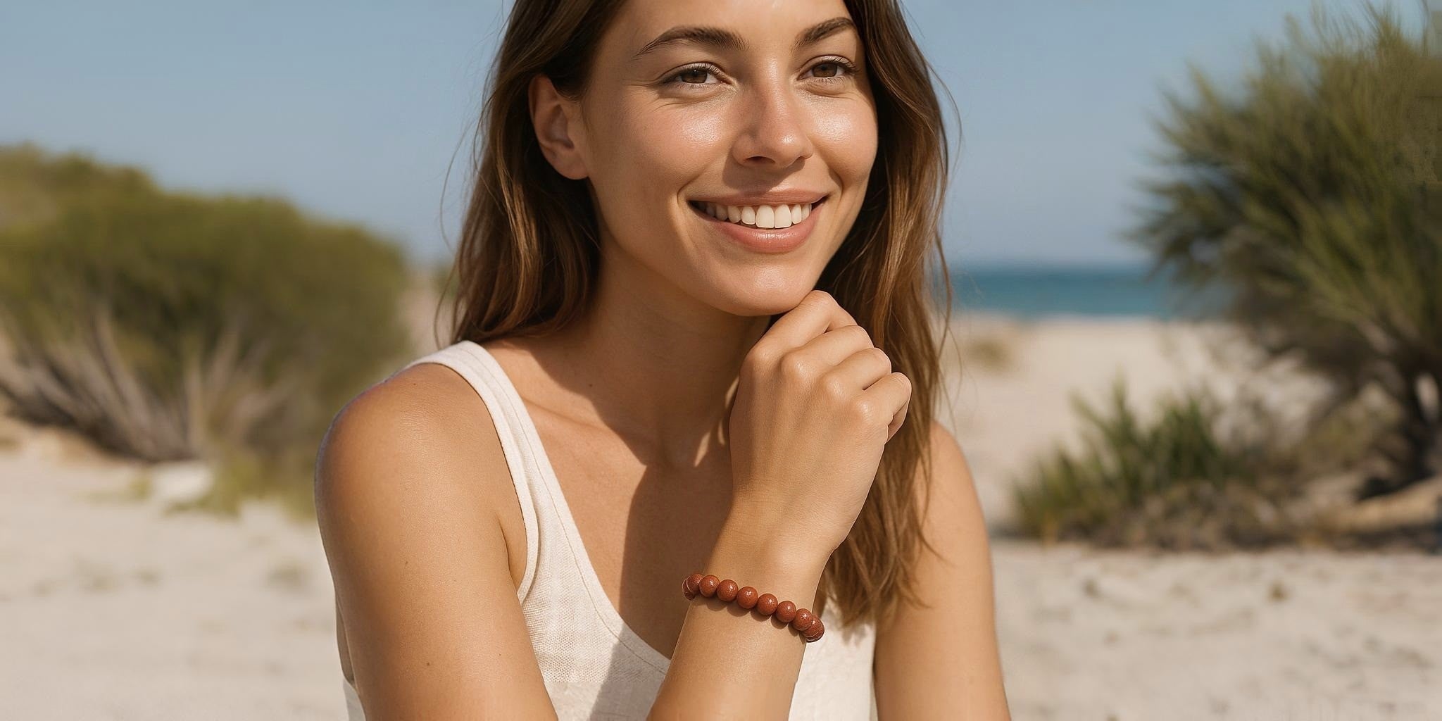 Bracelets en Pierre de sable pour Femme - La Boutique du Bracelet