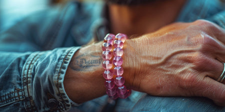 Bracelets en Quartz rose pour Homme - La Boutique du Bracelet