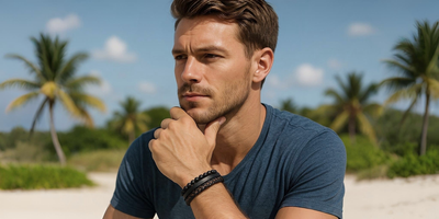 Bracelets en Cuir pour Homme