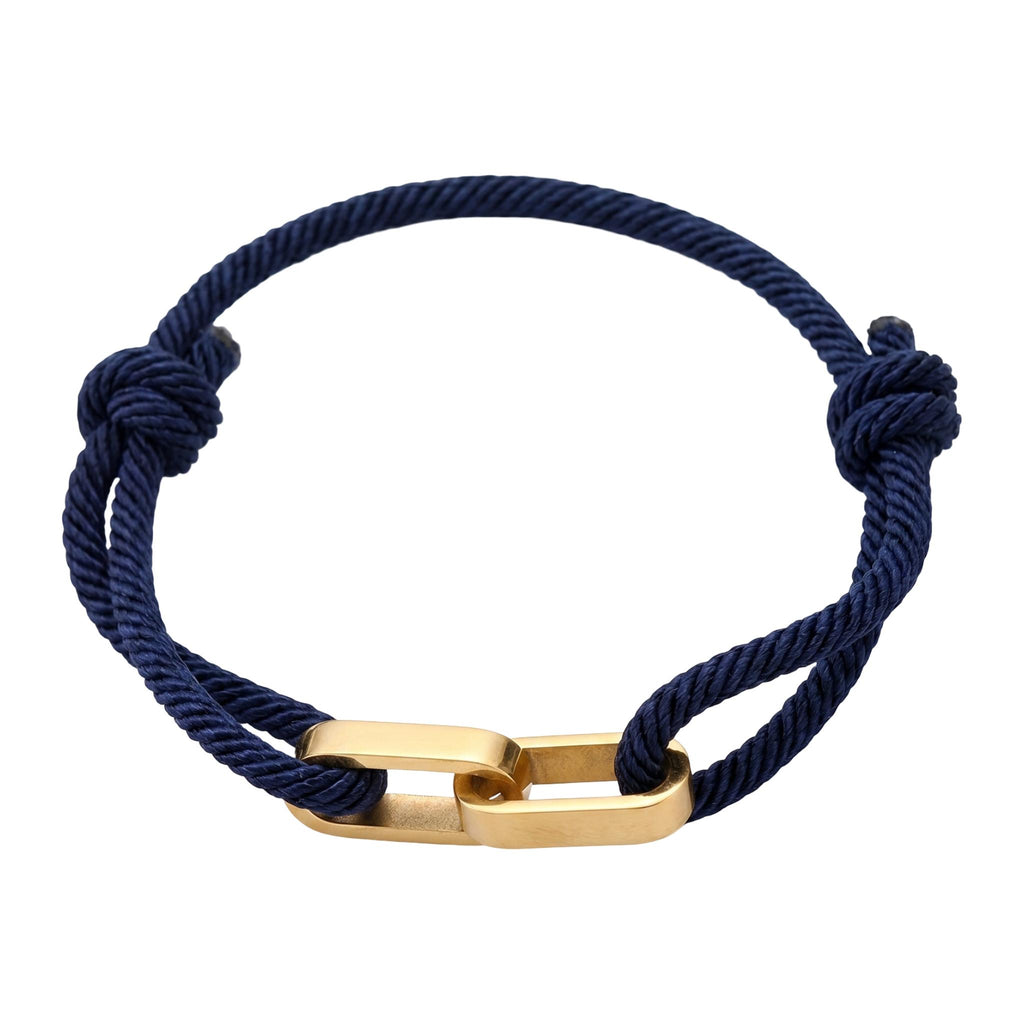 Adjustable Cord Bracelet, Customizable Stainless Steel, Personalized Engraved Jewelry, Unique Gift, Wrist Accessory, Pacore Model