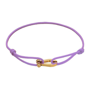 Justerbart snorarmbånd, hestesko i rustfrit stål, minimalistisk smykke, elegant håndledstilbehør, ideel gave, model Ulrich
