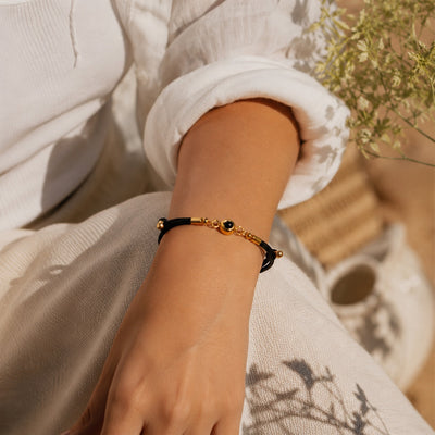 Personalisierbares Fotoband, geflochtenes Band mit Medaillon-Projektor, Modell Lucho