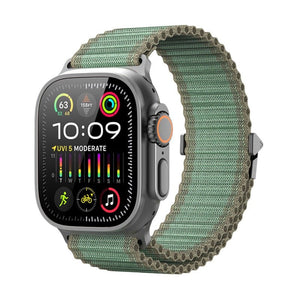 Bracelet à boucle, en nylon, style tactique et sécurisé, pour Apple Watch, ajustable, modèle Destry - La Boutique du Bracelet