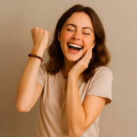 Bracelet anti - stress, élastique, en tourmaline naturelle aux couleurs vibrantes, modèle Quancy - La Boutique du Bracelet