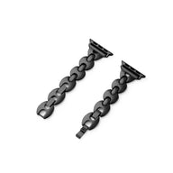 Bracelet Apple Watch à mailles marine, pour femme, design moderne, modèle Vily - La Boutique du Bracelet